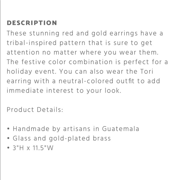 Johnny Was Tori Earring - Picture 2 of 6